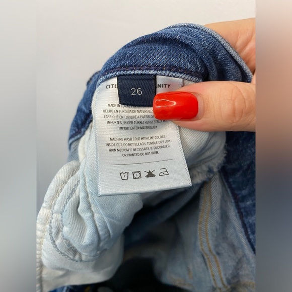 Citizens of Humanity Charlotte High Rise Straight Jeans - Picture 10 of 12